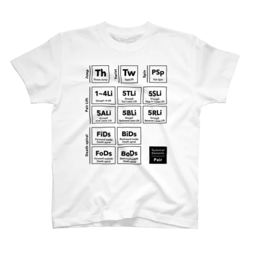 Technical Elements [Pair] スタンダードTシャツ