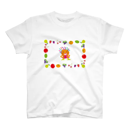 クレコちゃんのフルーツパラダイス スタンダードTシャツ