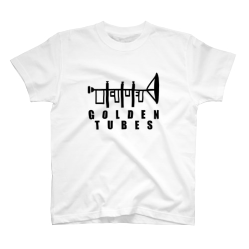 GOLDEN TUBES -black- Regular Fit T-Shirt
