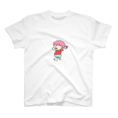 走る子ちゃん Regular Fit T-Shirt