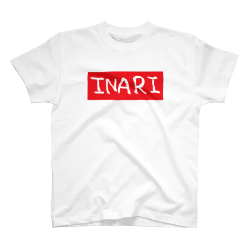 INARI文字 Regular Fit T-Shirt