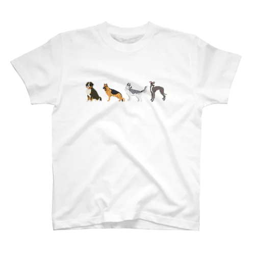 ドット絵大型犬 スタンダードTシャツ