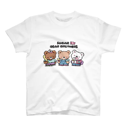 甘党🍬🍪🍫クマきょうだい Regular Fit T-Shirt