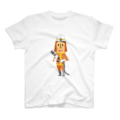 消防士さん スタンダードTシャツ