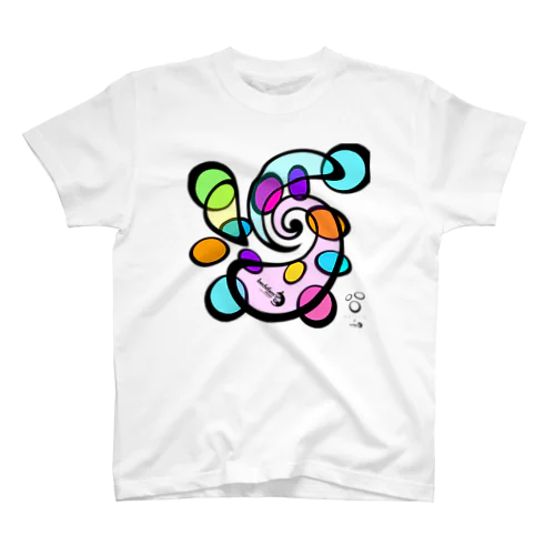 bechifam DESIGN 【 虜 tolico 】  colorfuler Regular Fit T-Shirt