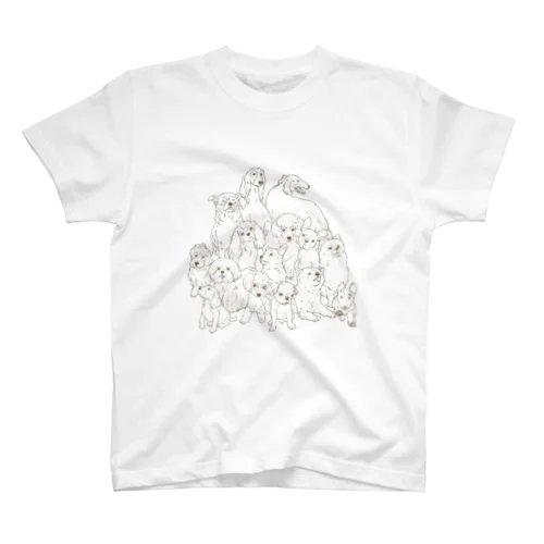 犬たち Regular Fit T-Shirt