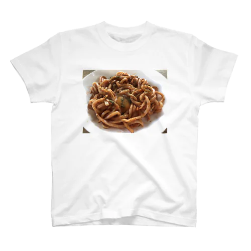 卵黄トッピングナポリタンうどん スタンダードTシャツ