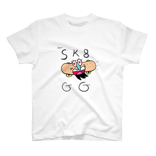 スケボー SK8 スタンダードTシャツ