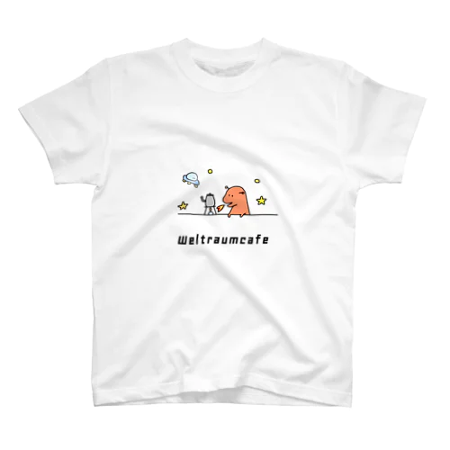 Weltraumcafe お湯係 Regular Fit T-Shirt