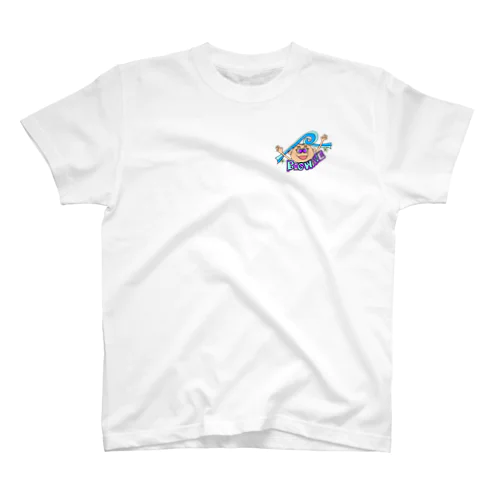 " BiG Wave " 胸元 スタンダードTシャツ