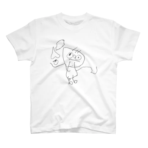 娘イラスト「ミニトマトちゃん」 スタンダードTシャツ