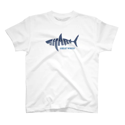 SHARK -Logo Style- Regular Fit T-Shirt