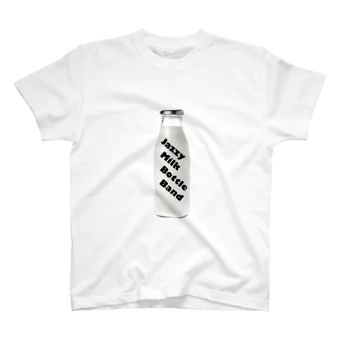 Jazzy Milk Bottle Band Regular Fit T-Shirt