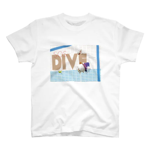 ニャン公DIVE（SOS）シリーズ Regular Fit T-Shirt