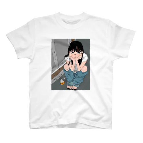 月と彼女 スタンダードTシャツ