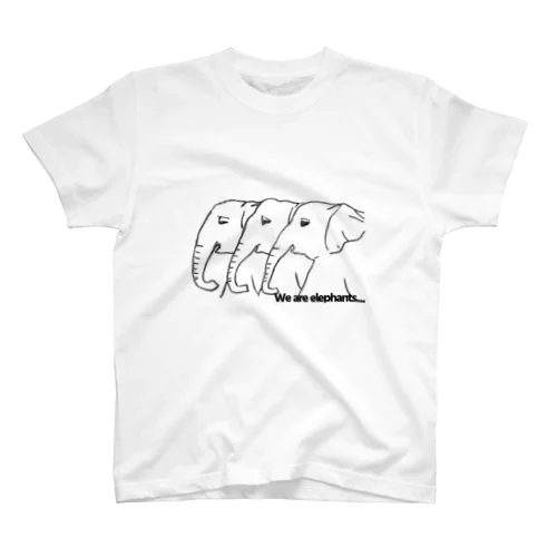 We are elephants Regular Fit T-Shirt