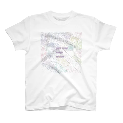 QuiteStoneMarblePattern Regular Fit T-Shirt