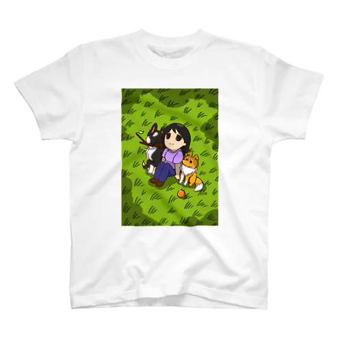 コリーフレンズ＋飼い主 スタンダードTシャツ