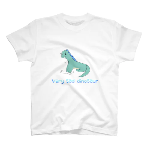 Very sad dinosaur スタンダードTシャツ