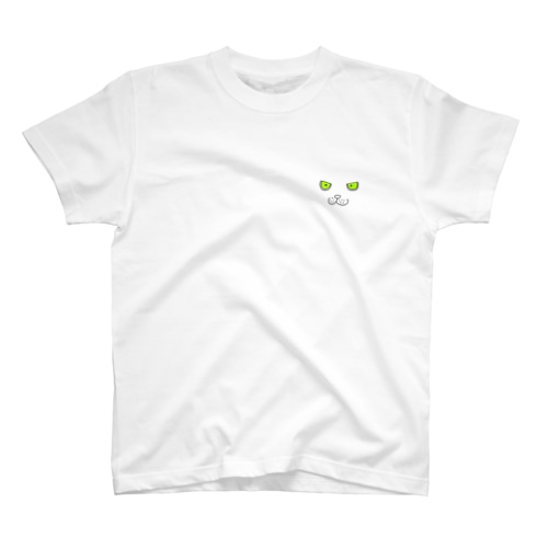 黒猫は闇に溶ける。 Regular Fit T-Shirt