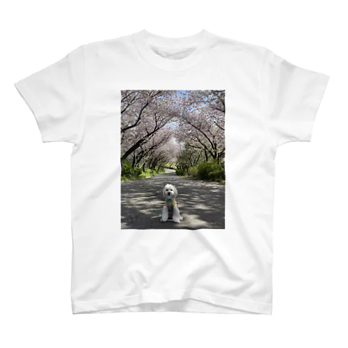 サニーと桜 Regular Fit T-Shirt