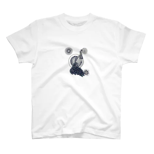 peacock Regular Fit T-Shirt