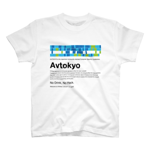 AVTOKYO2011モデル Regular Fit T-Shirt