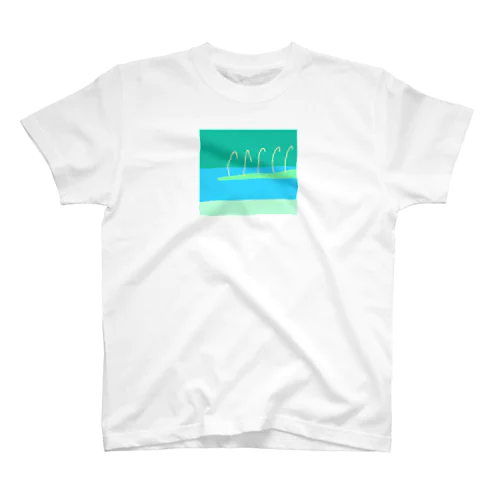 ススキ in the river Regular Fit T-Shirt