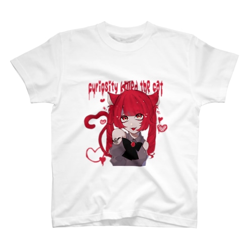 ねこฅ Regular Fit T-Shirt