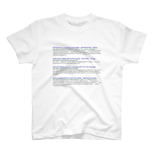 google search result Regular Fit T-Shirt