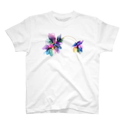 アルコールインクアート Regular Fit T-Shirt