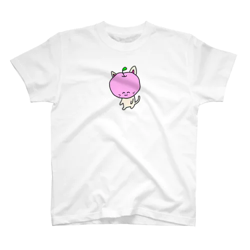 荒ぶるりんご猫 Regular Fit T-Shirt