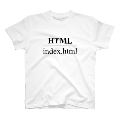 HTML Regular Fit T-Shirt