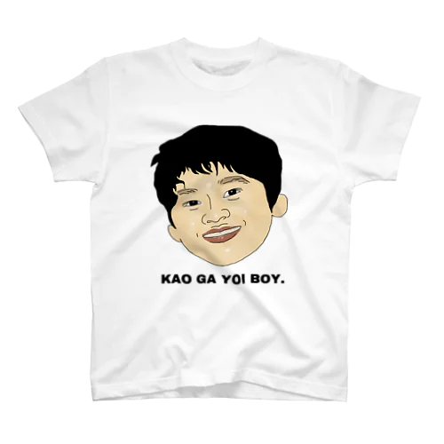 KAO GA YOI BOY. スタンダードTシャツ