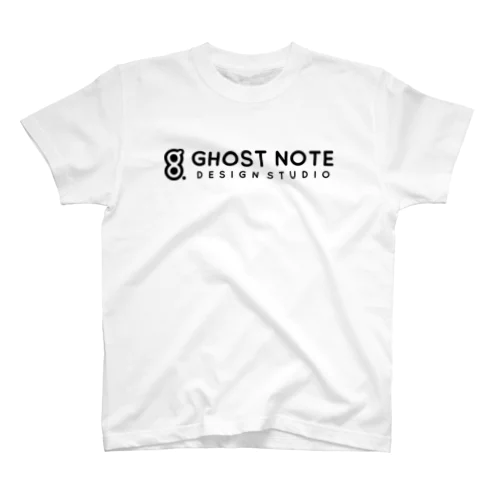 GHOST NOTE Design Studio ロゴ スタンダードTシャツ