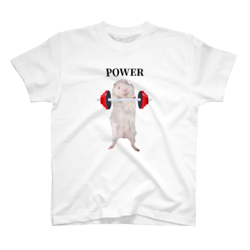 POWERモルモット  Regular Fit T-Shirt