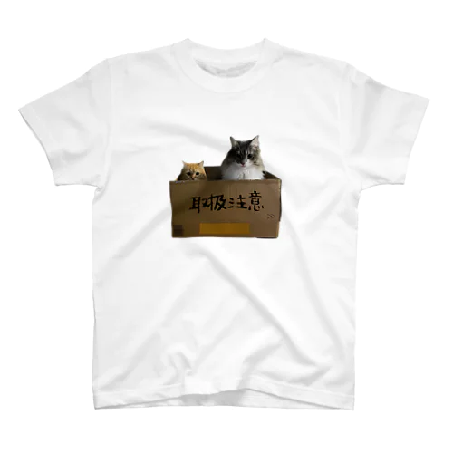 取扱注意猫 スタンダードTシャツ