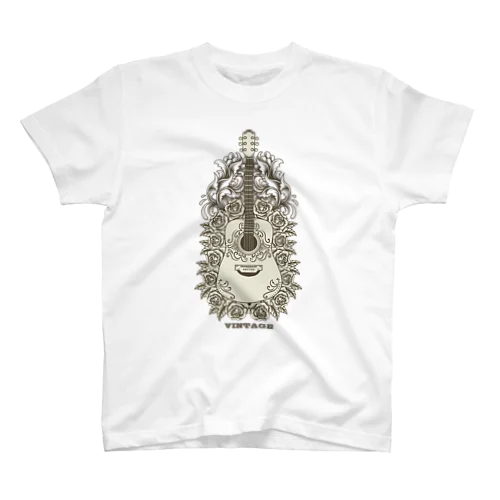 VINTEGE GUITAR（ヴィンテージギター） Regular Fit T-Shirt