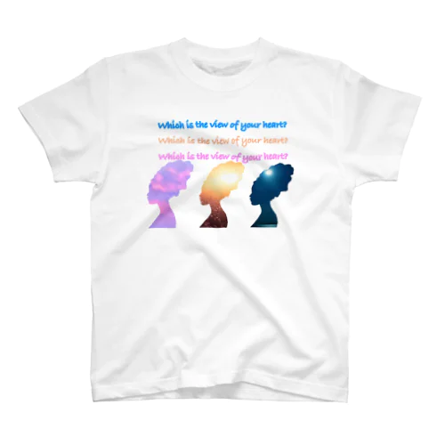 Which is the view of your heart? Regular Fit T-Shirt