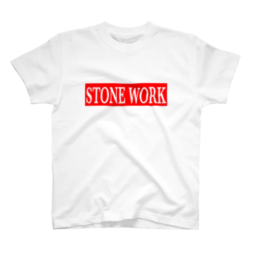 STONE WORK Regular Fit T-Shirt