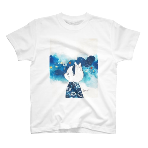 テトの青い耳 Regular Fit T-Shirt