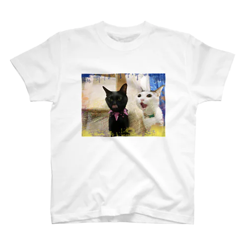 妖怪猫コンビ スタンダードTシャツ