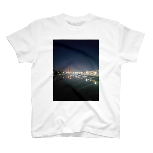 夜景 Regular Fit T-Shirt