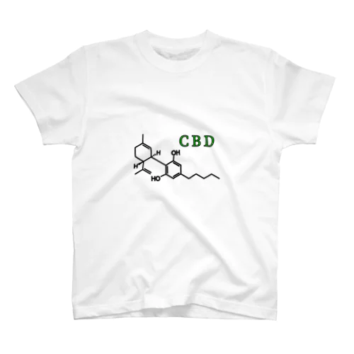 カンナビジオール（CBD） Regular Fit T-Shirt