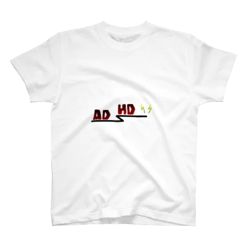 ADHDロゴ Regular Fit T-Shirt