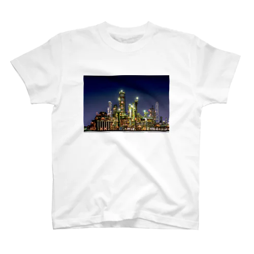 工場夜景（四日市） スタンダードTシャツ