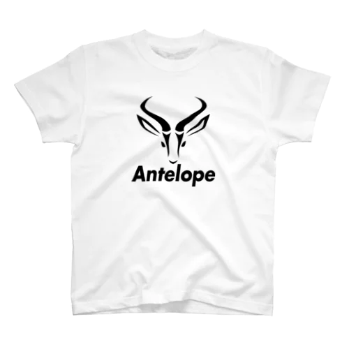 Antelop Black ロゴ スタンダードTシャツ