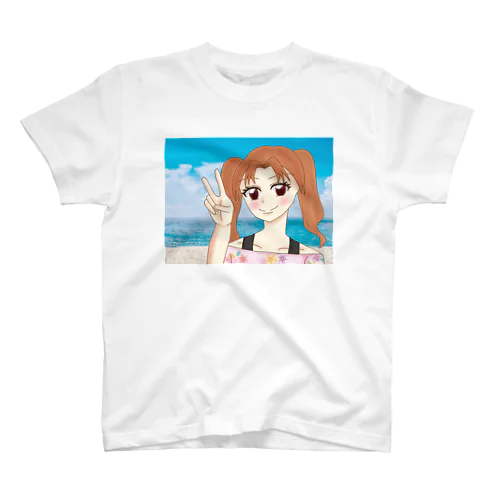 海の女の子 Regular Fit T-Shirt