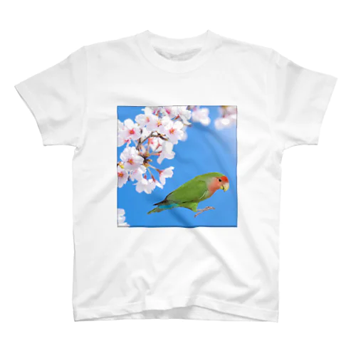 コザクラインコ　はみちゃん スタンダードTシャツ