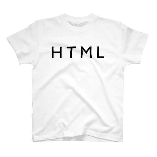 HTML（黒文字） Regular Fit T-Shirt